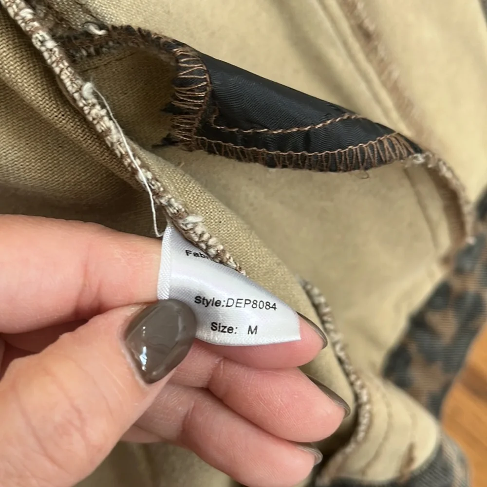 Leopard Jean Jacket - Picture 6 of 9